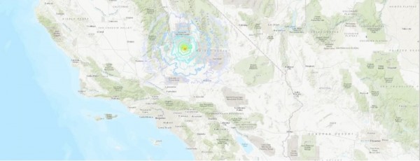 USGS 발표자료 캘리포니아 남부 6.4의 강진 진원지 1.jpg