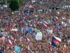 체코 프라하에서 총리 퇴진 시위 일어나