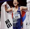 높이뛰기 세계 1위 우상혁 선수 “이제 용인에서 뜁니다”