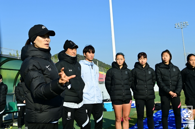여자 U-16 대표팀, 경남 양산에서 2차 소집훈련