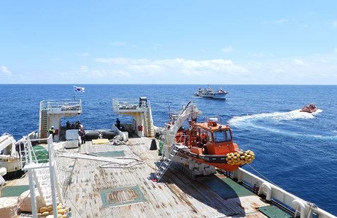 해양수산부 동해어업관리단, 조난어선 긴급 구조 예인