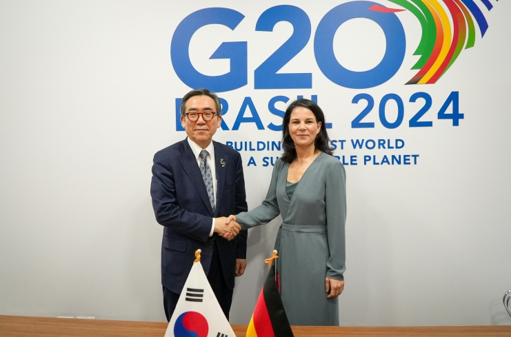조태열 외교장관, G7 회원국과 연쇄 양자회담 개최