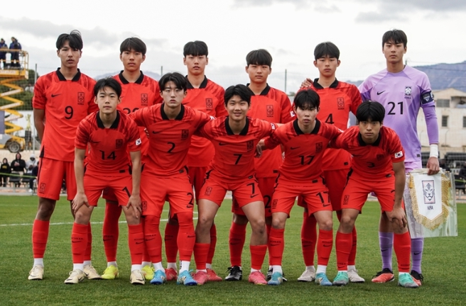U-16 대표팀, 잉글랜드에 패하며 친선대회 마무리