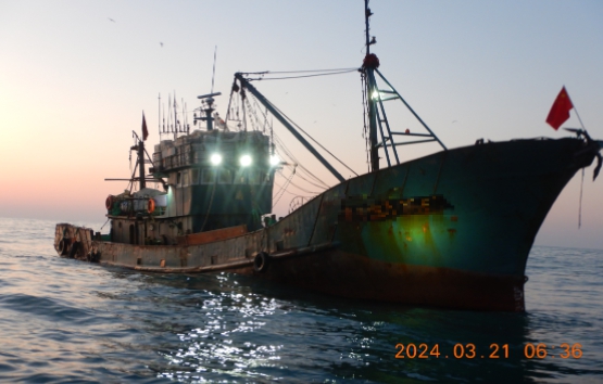 해양수산부, 서해어업관리단, 불법조업 혐의 중국어선 2척 나포