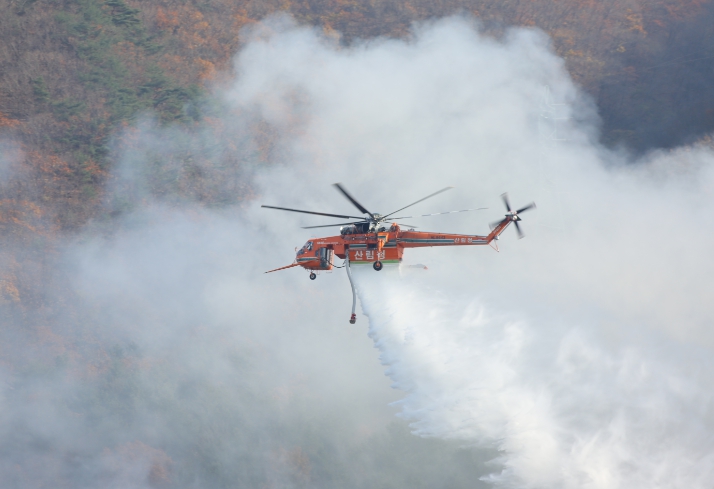 산림청, 범정부 총력대응으로 대형산불 원천 차단